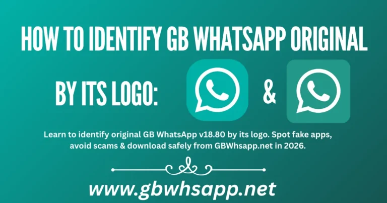 How to Identify GB WhatsApp Original by Its Logo